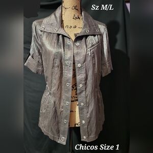 Chico's Jacket Size 1 (M/L)